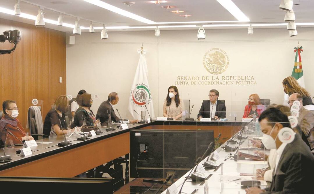 Por segunda vez, Rosario Piedra acudió ayer al Senado. Foto: CARLOS MEJÍA. EL UNIVERSAL