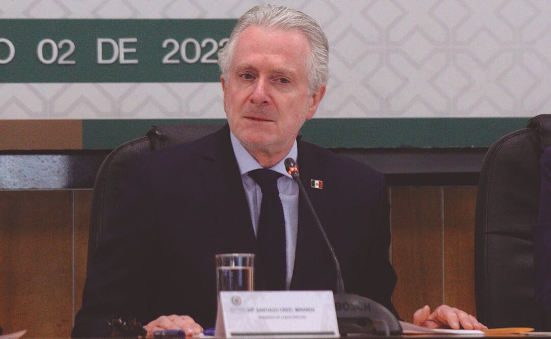 Santiago Creel llamó al Presidente a detener sus constantes ataques en las mañaneras. Foto: Mario Jasso / Cuartoscuro