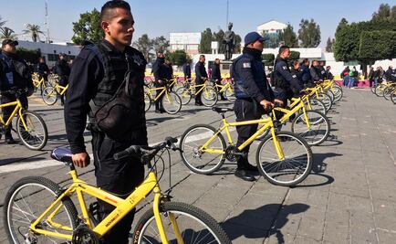 Realizarán patrullajes a bordo de bicicletas por desabasto en Neza