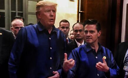 Peña Nieto y Trump apoyan juntos candidatura para Mundial 2026