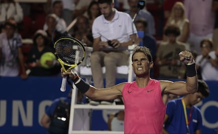 Rafael Nadal está en cuartos de final de Acapulco