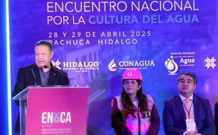 Julio Menchaca destaca inversión materia hídrica de Hidalgo; se han destinado 3 mil 500 mdp al servicio de agua
