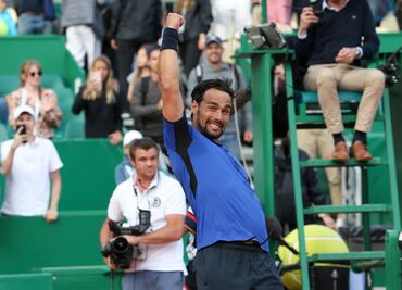 Fognini aconseja tener sexo antes de los partidos