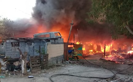 Familias damnificadas por incendio en tejabanes en NL piden ser reubicados