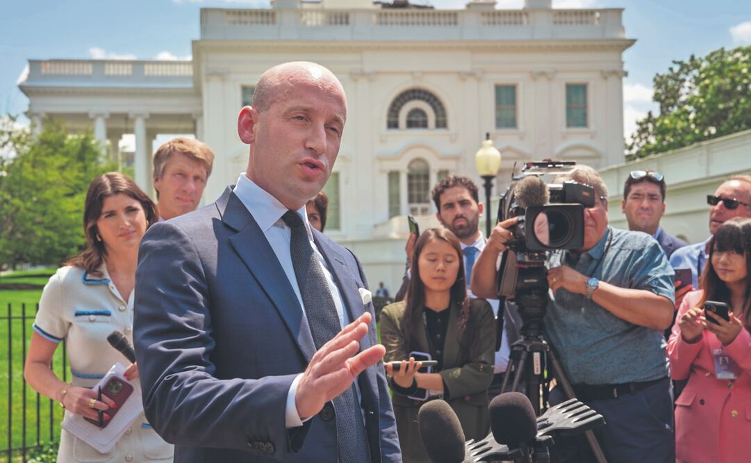 El subjefe de gabinete de la Casa Blanca, Stephen Miller, ayer en Washington. Foto: Jacquelyn Martin /AP