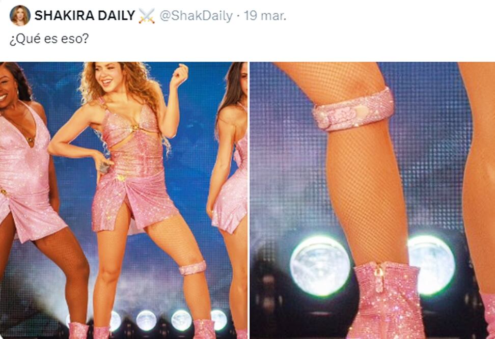 Shakira, una de las personalidades que se apoderon de los memes esta semana.
Foto: X