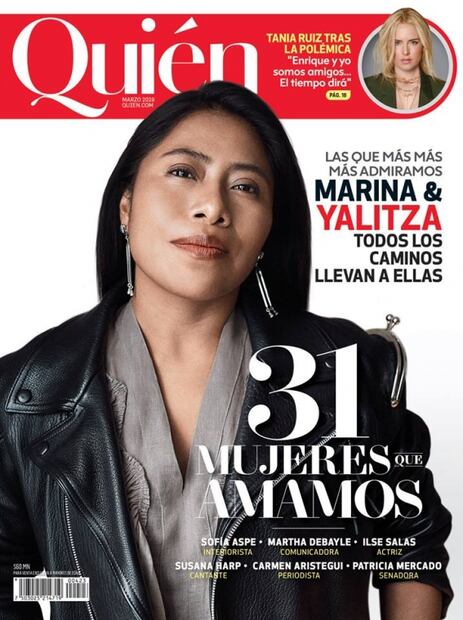 Todas las portadas en las que Yalitza Aparicio ha sido protagonista