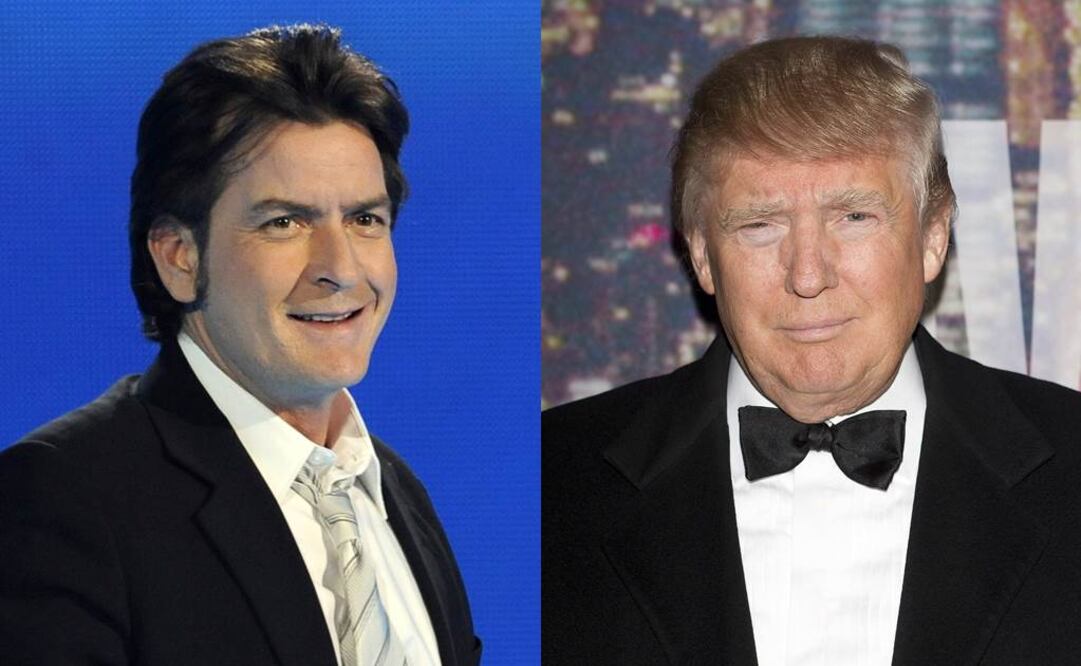 Hace unas semanas Sheen había criticado a Trump Foto:Archivo