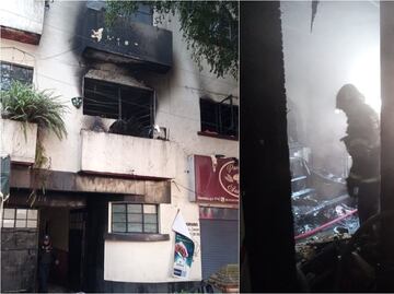 Incendio en la colonia Juárez moviliza a bomberos; atienden otros dos siniestros en CDMX
