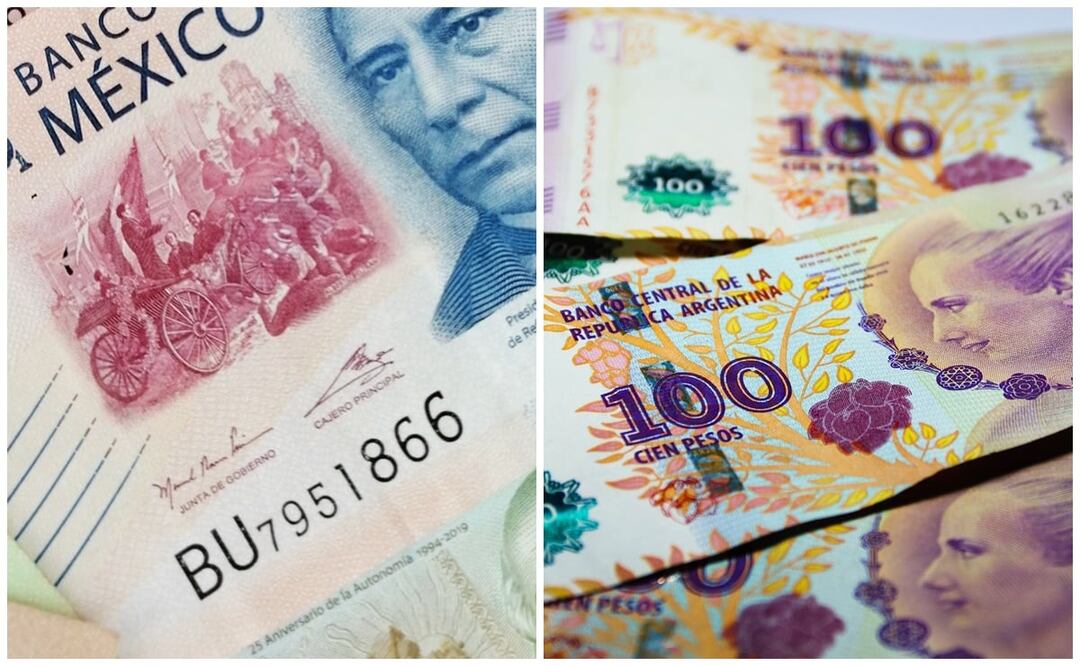 Superpeso mexicano, peso argentino.Foto: Pixabay