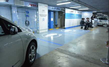 Electrolineras gratuitas en Monumento a la Revolución