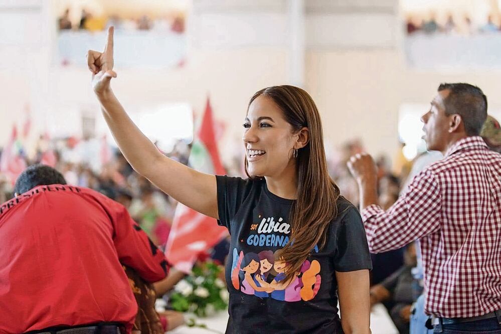 La candidata destacó la esperanza y entusiasmo que existe por su proyecto en todo el estado, y pidió a las personas que acudan a las urnas este 2 de junio. Foto: Especial