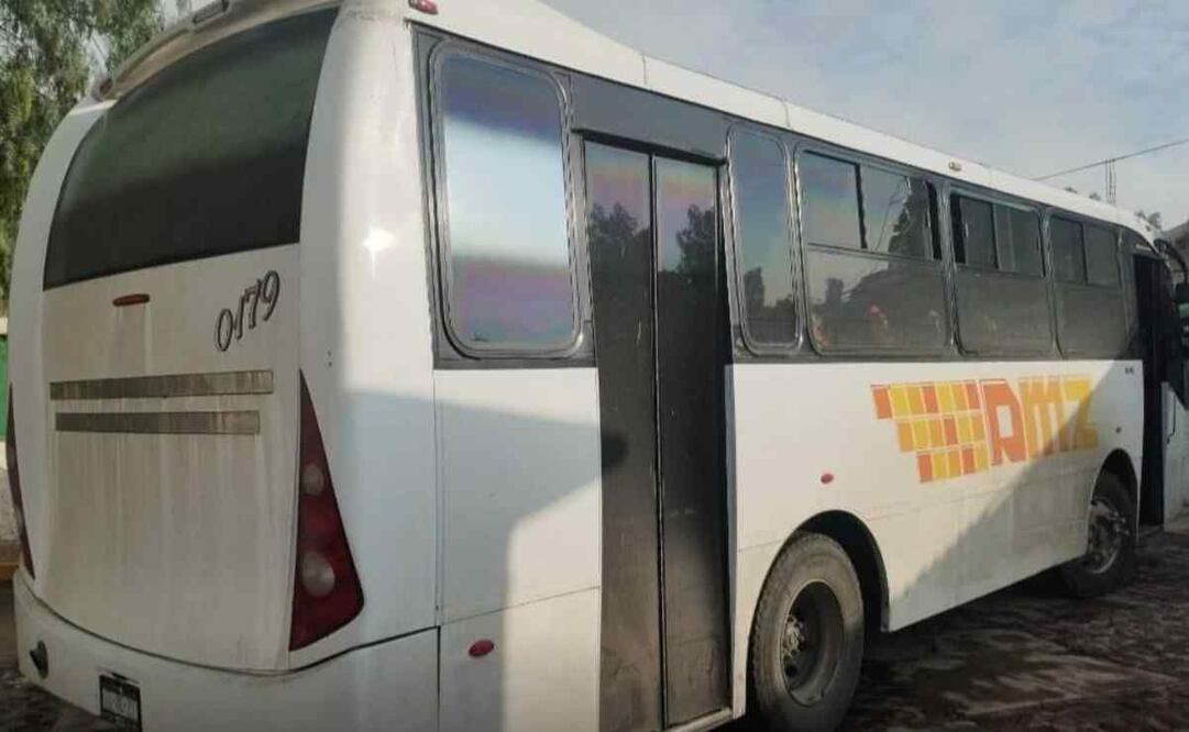 El camión de pasajeros tenía como destino la estación Cuatro Caminos del Metro, en la Ciudad de México. Foto: Especial