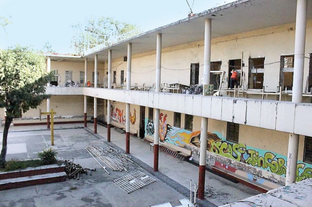 La legisladora destacó que el lugar contará con espacios deportivos, educativos y talleres para la reinserción de los jóvenes, en las obras de remodelación se destinaron 43 millones de pesos. (FOTOS: CORTESÍA)