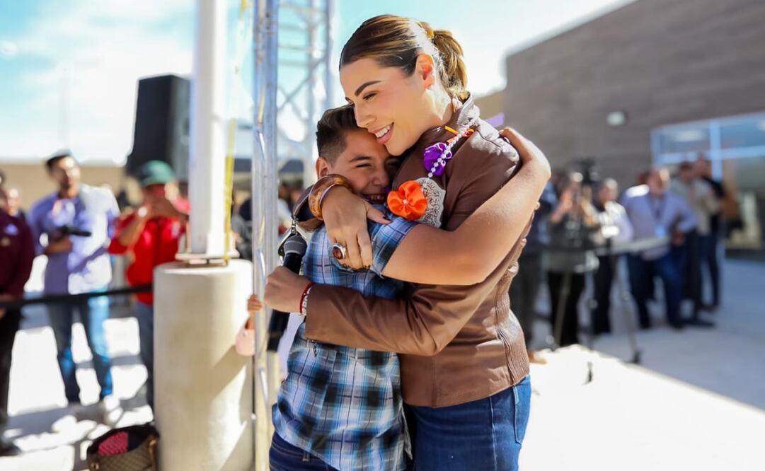 La gobernadora de Baja California, Marina del Pilar Ávila, inaugura el Centro de Justicia para las Mujeres (29/10/2024). Foto: Especial