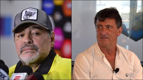 Mario Kempes mandó callar a Diego Maradona
