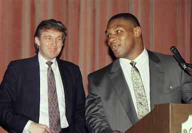 “Te estás tirando a mi mujer”: Tyson a Trump