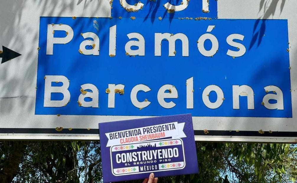 Mexicanos en España dan la bienvenida a Sheinbaum para cumbre de gobiernos progresistas (16/04/2026). Foto: @AnitaLomeli