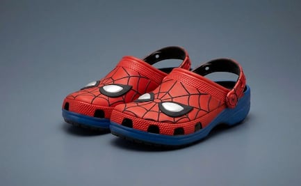 Así son los nuevos Crocs de Spider-Man