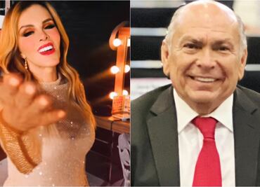 Papá de Checo Pérez confirma que está saliendo con Lucía Méndez, pero todavía no son novios: "me encanta, la verdad"