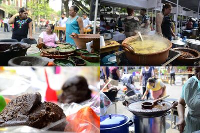 Saborean mole en feria gastronómica en Morelos 