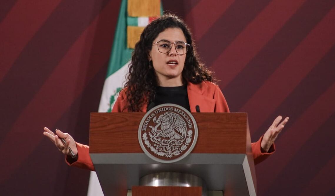 La secretaria de Gobernación, Luisa María Alcalde Lujan, reconoció que en México todavía hay presencia de aquellos que actúan e insisten en el racismo, el clasismo, la discriminación y la misoginia. Foto: Hugo Salvador