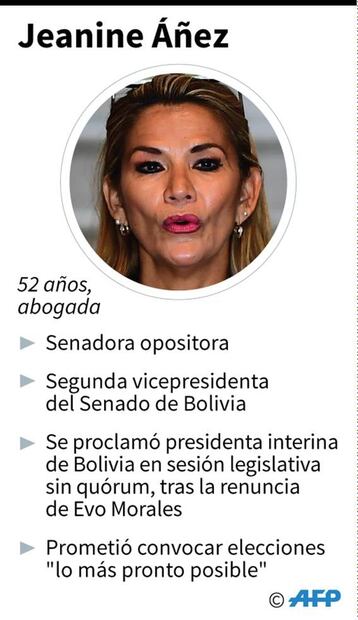 Policía impide acceso a presidenta del Senado de Bolivia al Parlamento