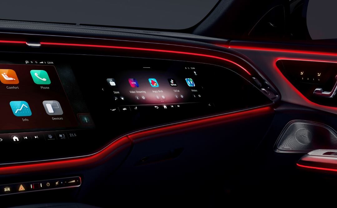 ¿Ver TikTok en el auto? El Mercedes Clase E lo puede tener en la pantalla central