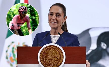 Sheinbaum felicita, envía porras y buenas vibras a Isaac del Toro; ciclista mexicano lidera el Giro de Italia