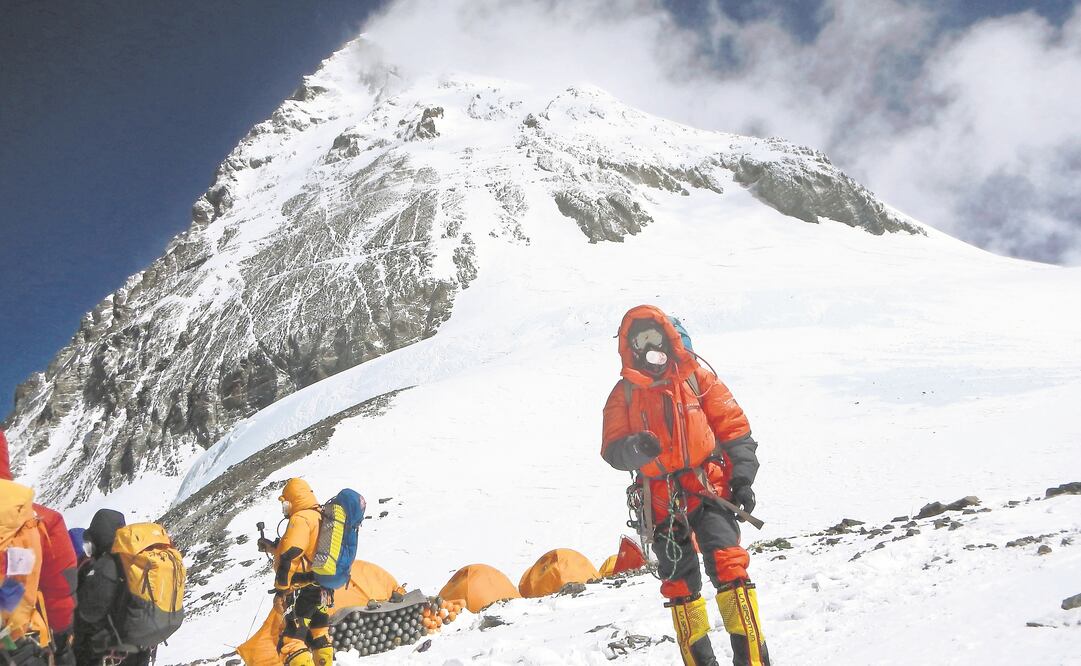 La alpinista ascendió a la montaña más alta del mundo en mayo. (ESPECIAL)