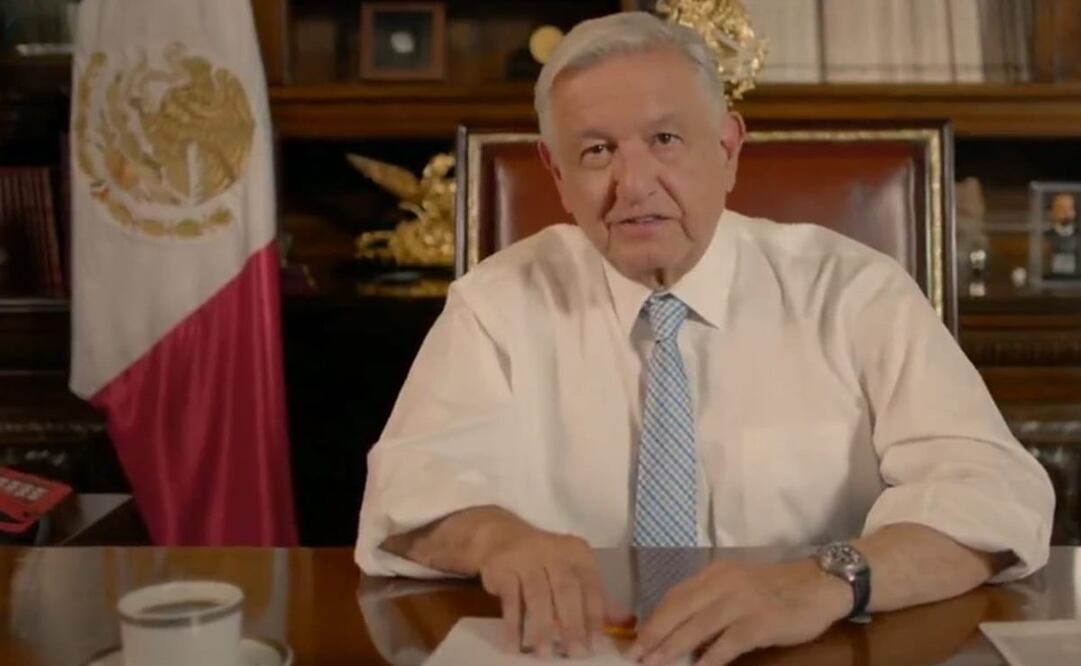 AMLO en spot del Gobierno sobre quinto informe de gobierno 2023. Foto: Twitter @GobiernoMX
