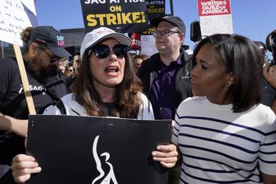 Así de caótico fue el primer día de la huelga de actores en Hollywood