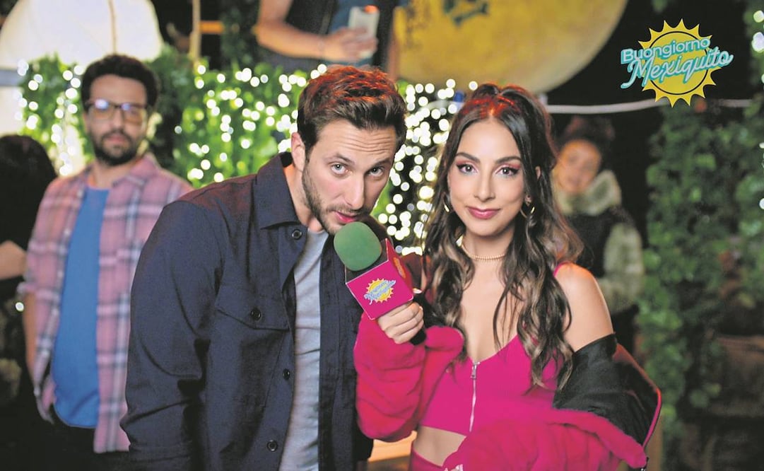 Zurita y María Chacón, quien actuará en un episodio. Fotos: Amazon Prime Video.