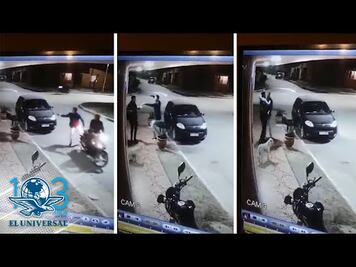 Ladrón reconoce a su amigo antes de asaltarlo