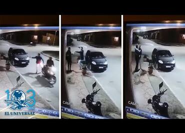 Ladrón reconoce a su amigo antes de asaltarlo