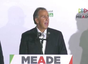 Reconoce Meade triunfo de AMLO; le desea éxito