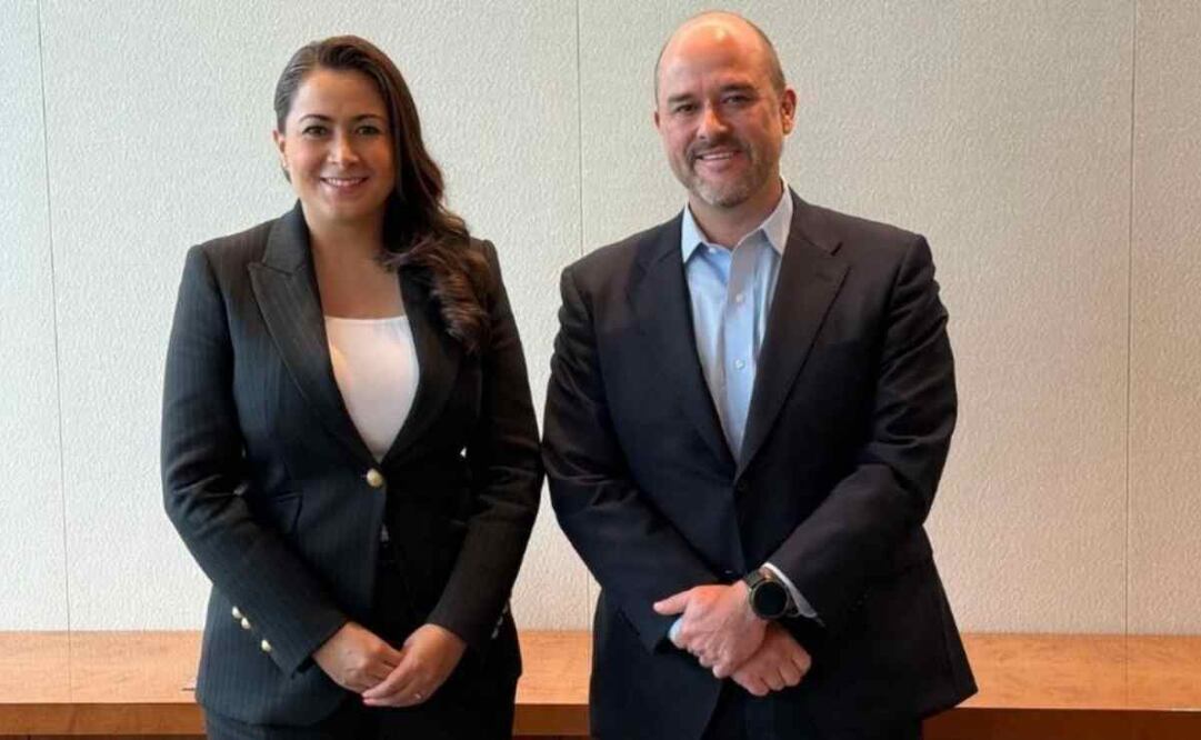 Tere Jimenez, gobernadora de Aguascalientes, da la bienvenida a planta de Nissan  / Foto: Especial