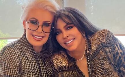 Dulcina y Rosa Salvaje se reencuentran; Laura Zapata presume foto con Verónica Castro