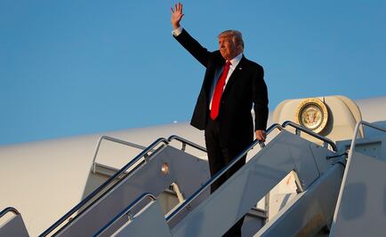 Trump pasa su primer 4 de julio como presidente en su club de golf de Virginia
