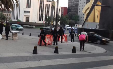 Reportan cortes viales en avenida Juárez por manifestantes 