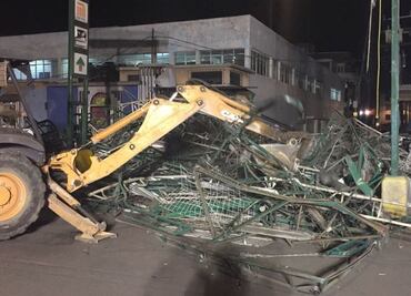 Retiran 438 puestos semifijos de Eje 1 Norte