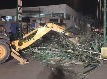 Retiran 438 puestos semifijos de Eje 1 Norte