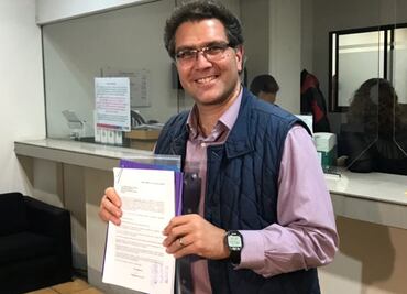 Ríos Piter pide registro como candidato presidencial
