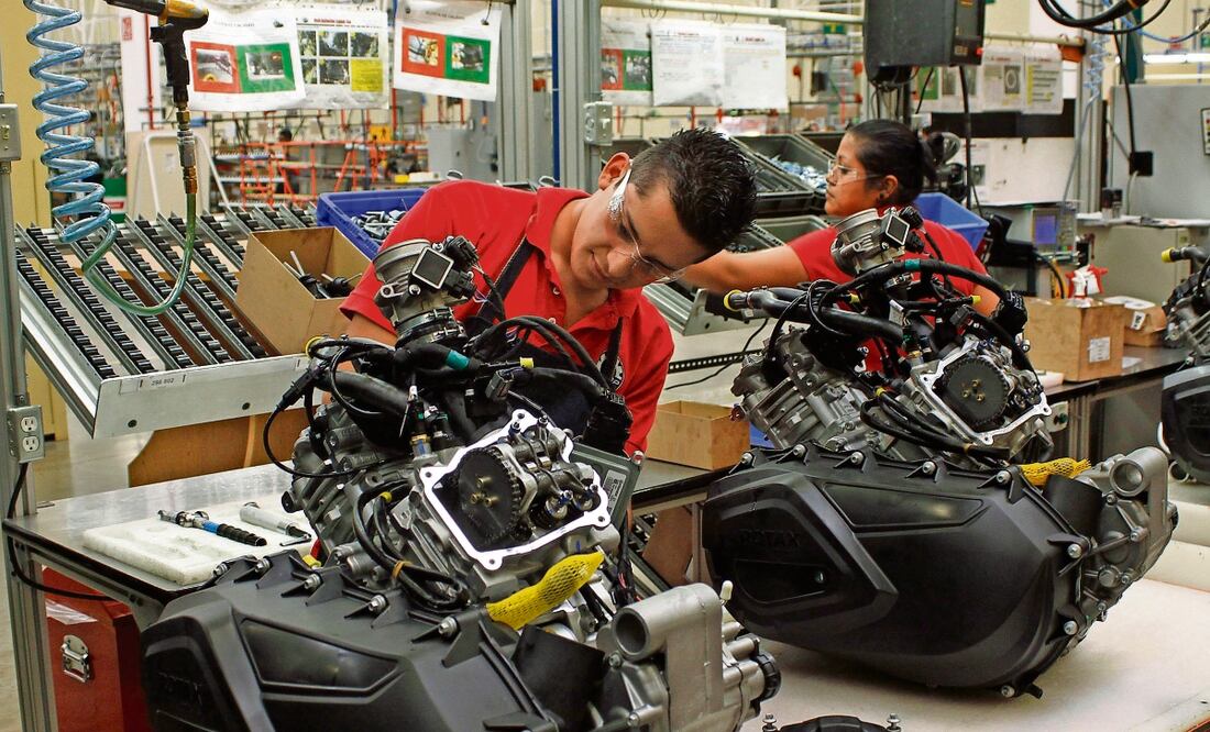 Cae actividad industrial en siete entidades durante 2023