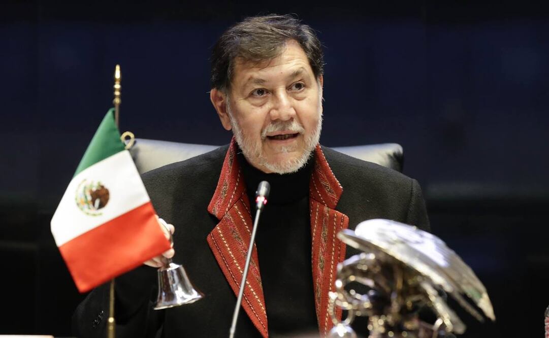 Gerardo Fernández Noroña, presidente de la Mesa Directiva del Senado de la República. Foto: Senado