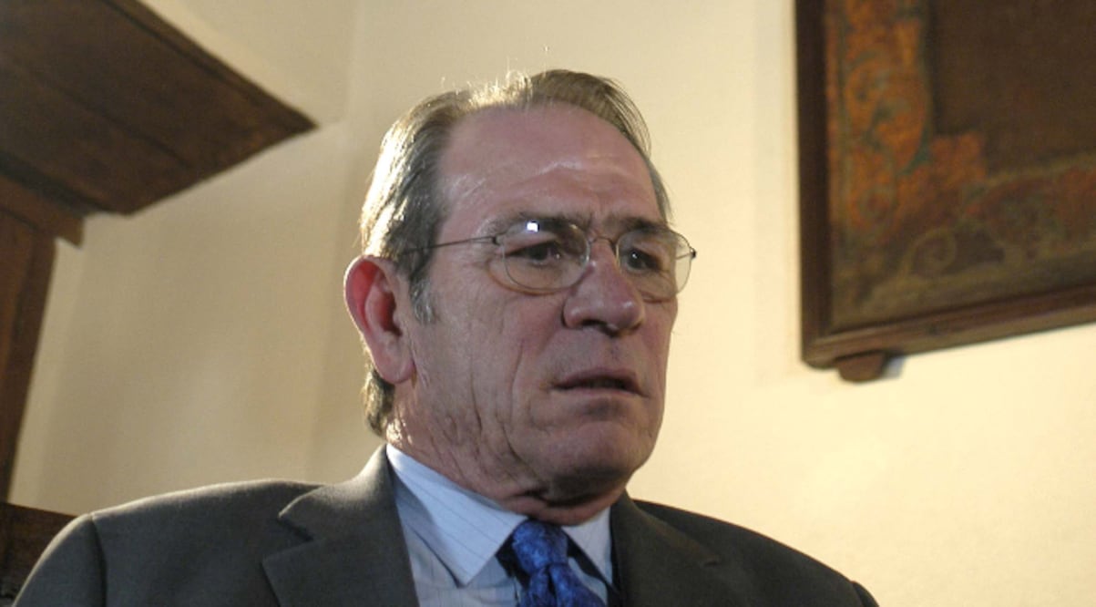 Tommy Lee Jones, actor y cineasta, originario de Texas, Estados Unidos, nacido un 15 de septiembre de 1946.
Foto: EL UNIVERSAL, archivo (2005)