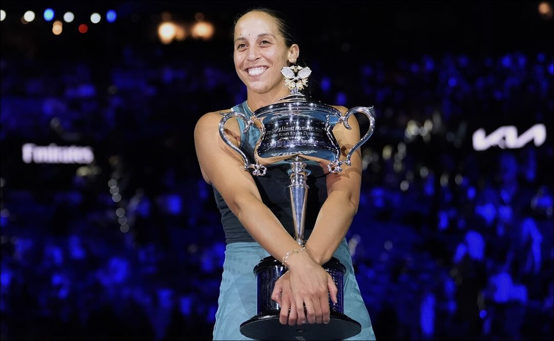Madison Keys ganó el Australian Open / Foto: AP