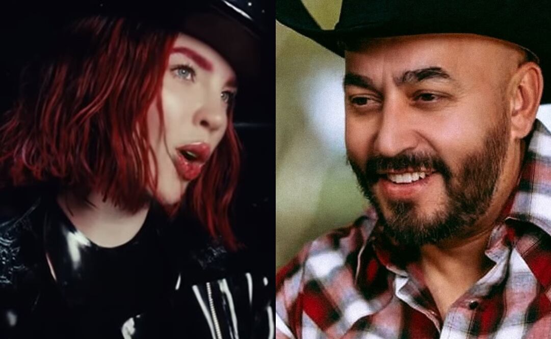 Belinda y Lupillo Rivera. Foto: Instagram oficial y Youtube.