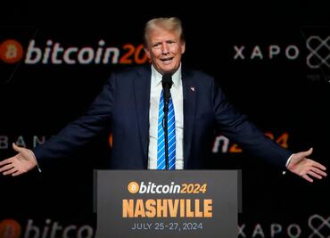 Trump inicia con el pie izquierdo su incursión en las criptomonedas; plataforma registra bajas ventas y fallos
