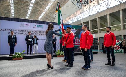 Los Charros de Jalisco fueron abanderados previo a su participación en la Serie del Caribe
